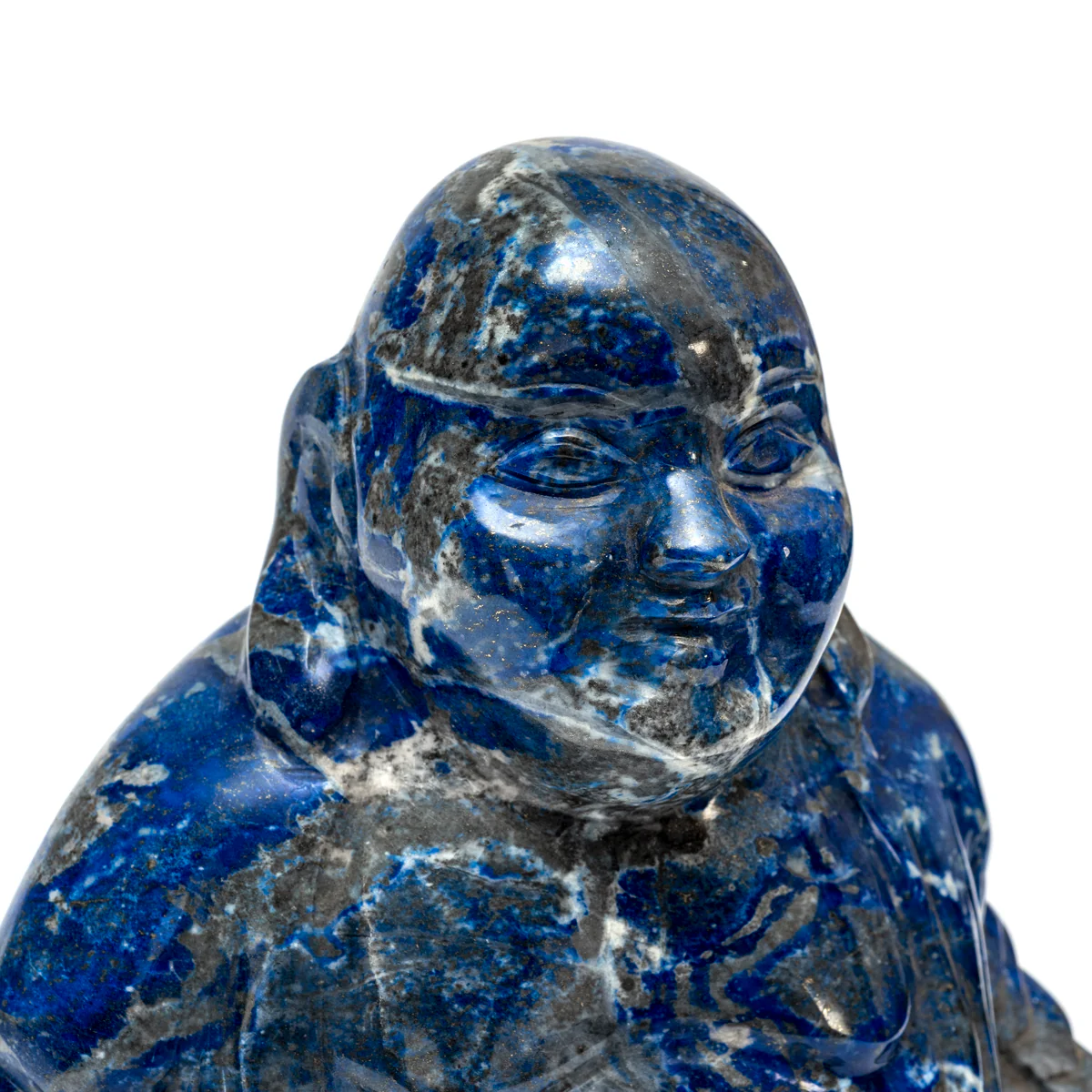 Buddha | Lapis Lazuli Carved Sculpture - Image 4