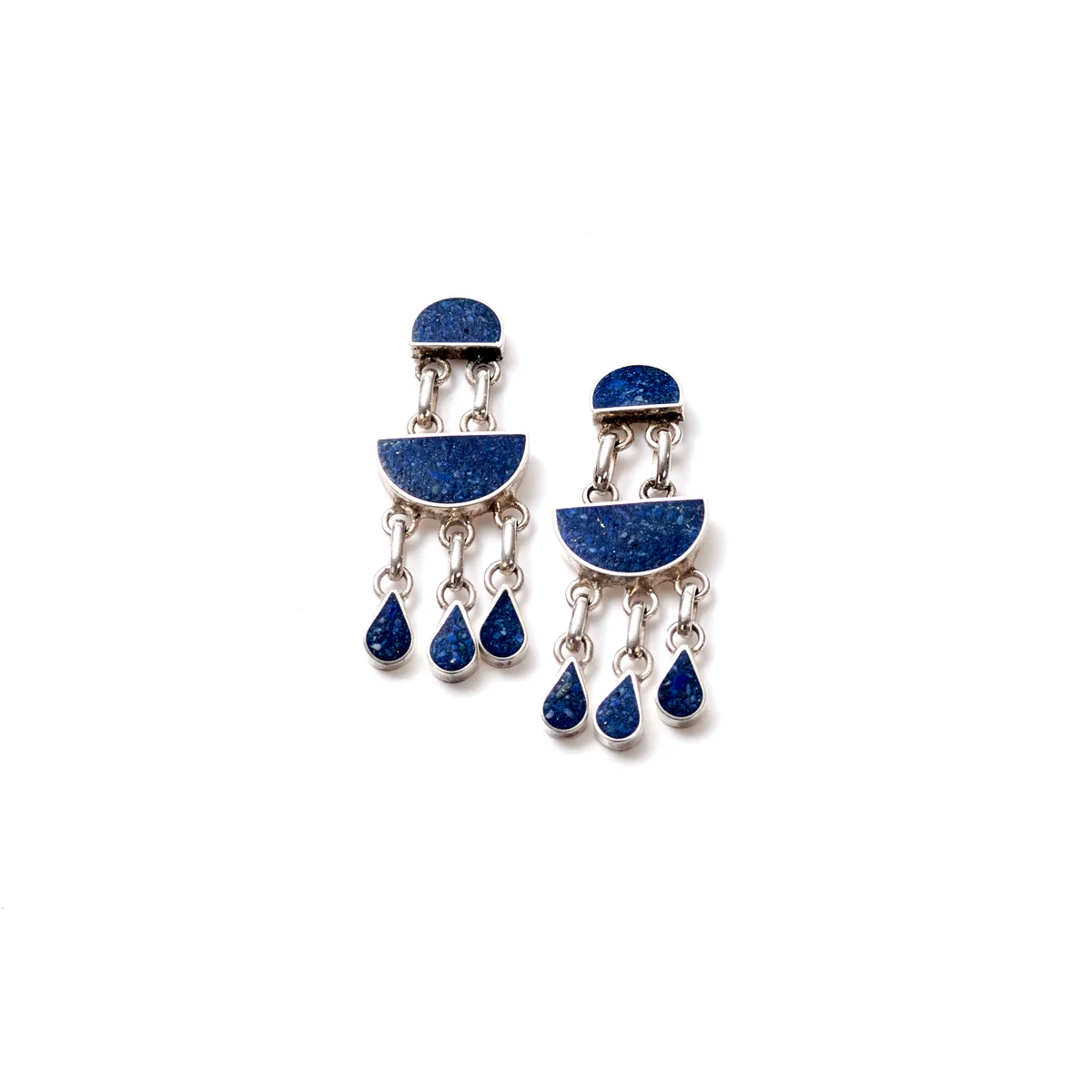 Lomasi | Lapis Lazuli Earrings - Image 2