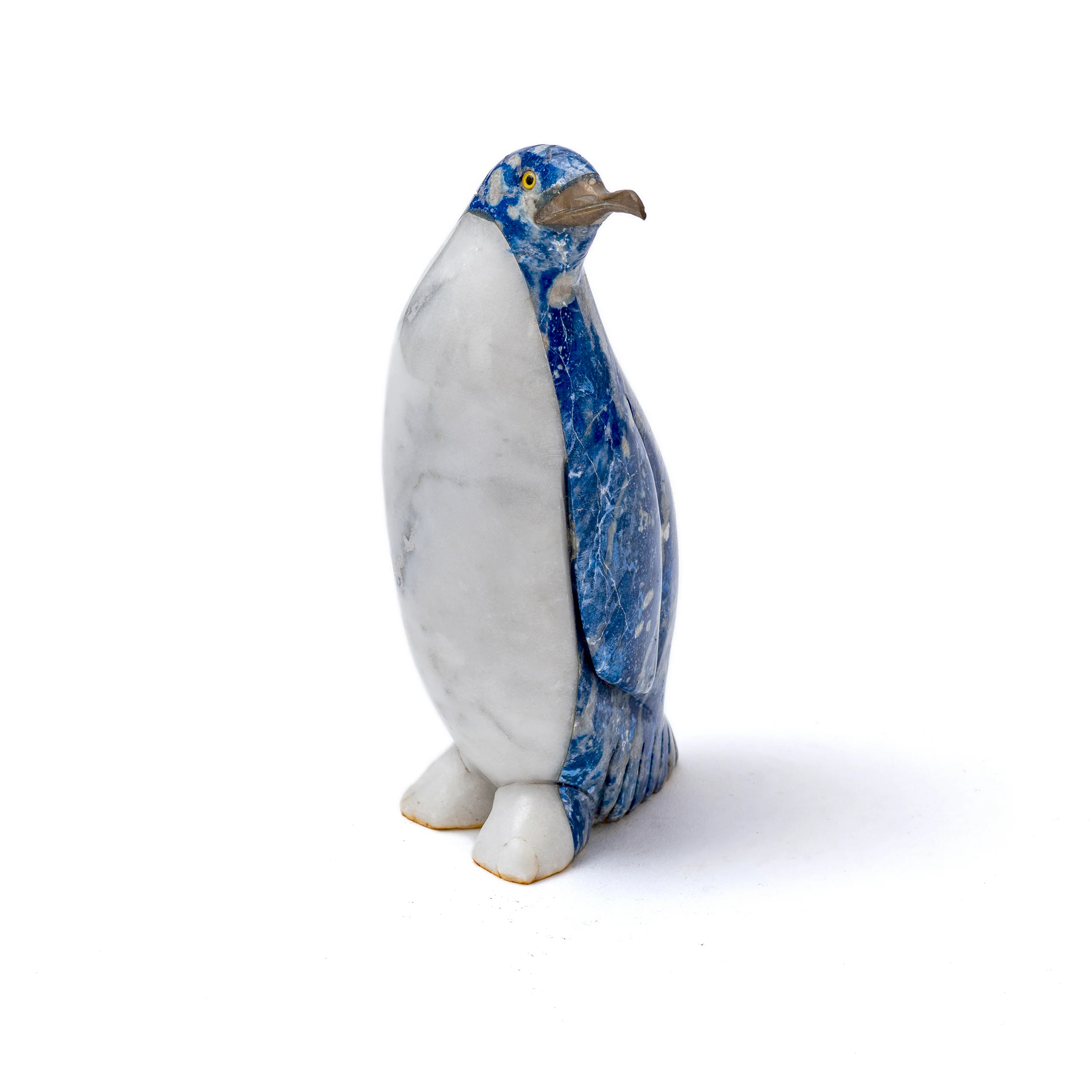 Lapis Lazuli Penguin Figurine Size 5 | Handcrafted Figurin - Image 3