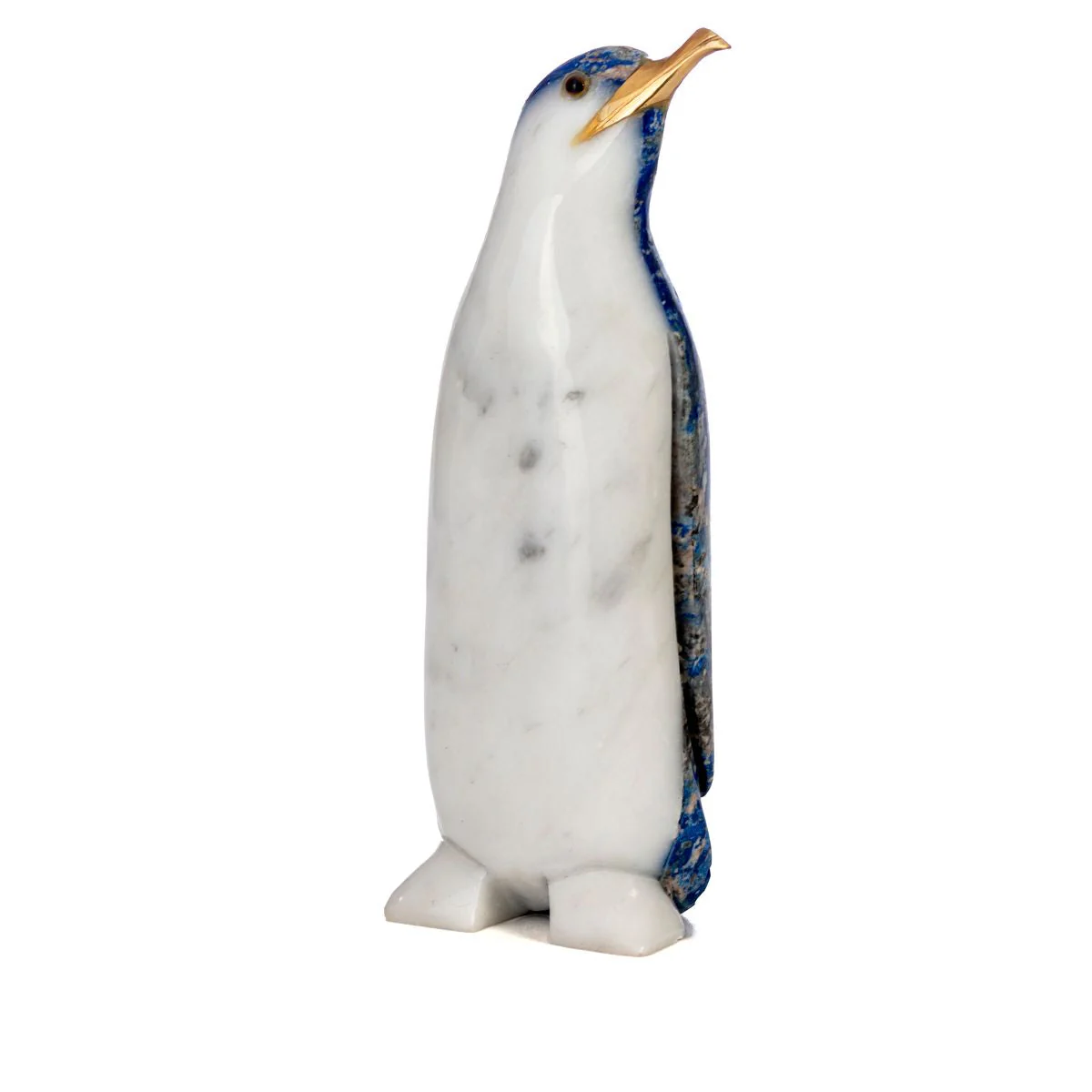 Lapis Lazuli Penguin Figurine Size 5 | Handcrafted Figurin - Image 4